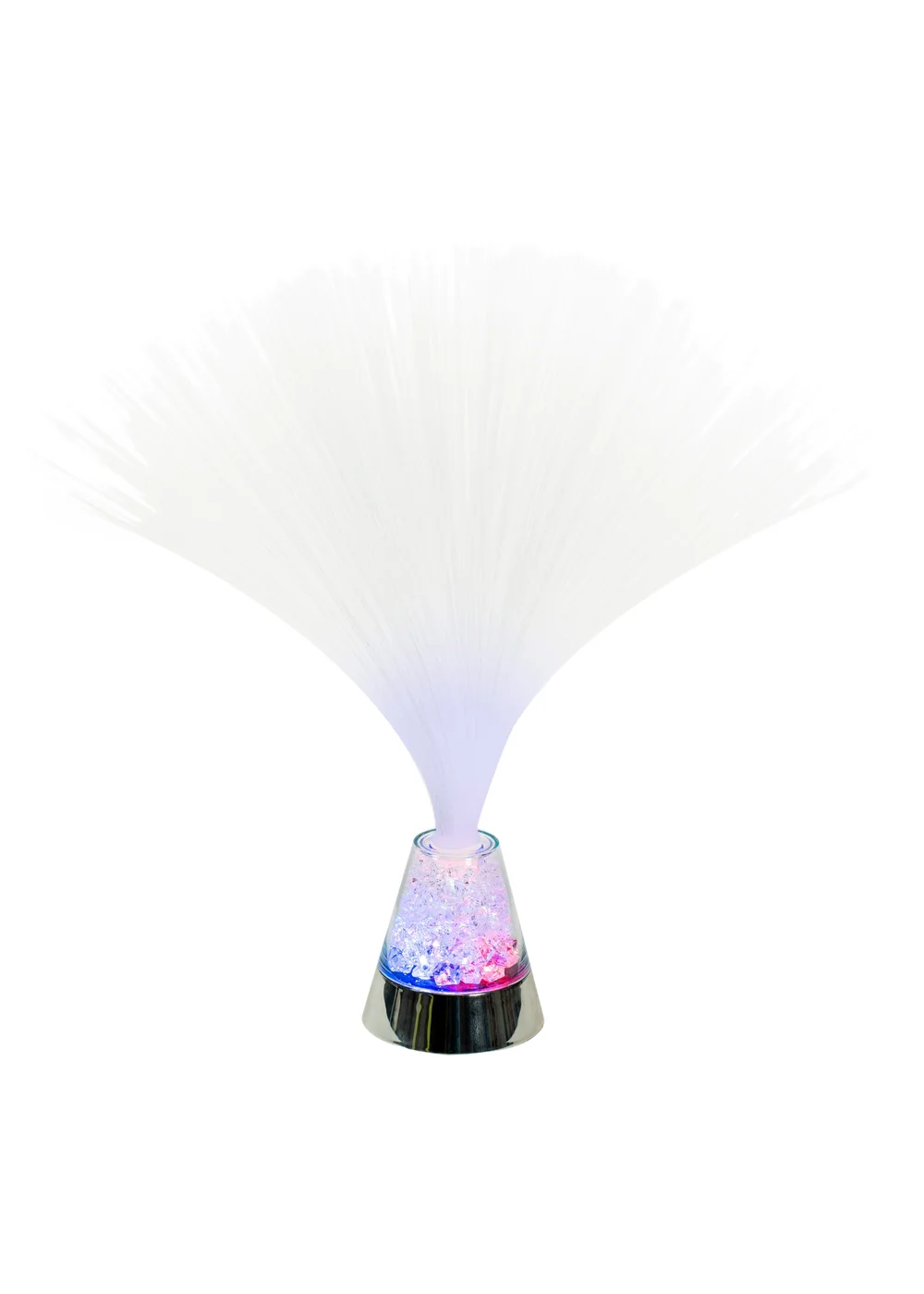 ValueLights Fibre Optic Colour Changing LED Table Lamp Battery Operated (33cm x 8cm x 8cm) - One Size Image 2