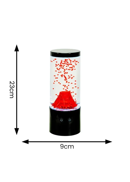 ValueLights Villy Volcano Colour Changing LED Table Lamp (23cm x 9cm x 9cm) - One Size Image 6
