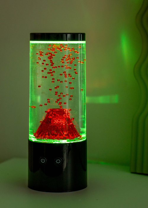 ValueLights Villy Volcano Colour Changing LED Table Lamp (23cm x 9cm x 9cm) - One Size Image 4