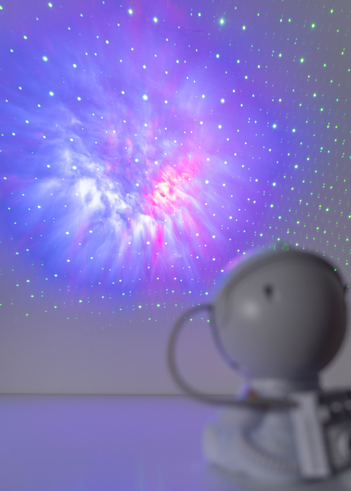 ValueLights Nebula Astronaut Spaceman Projector Night Light with Remote Control (12.5cm x 8.5cm x 7.6cm) - One Size Image 5