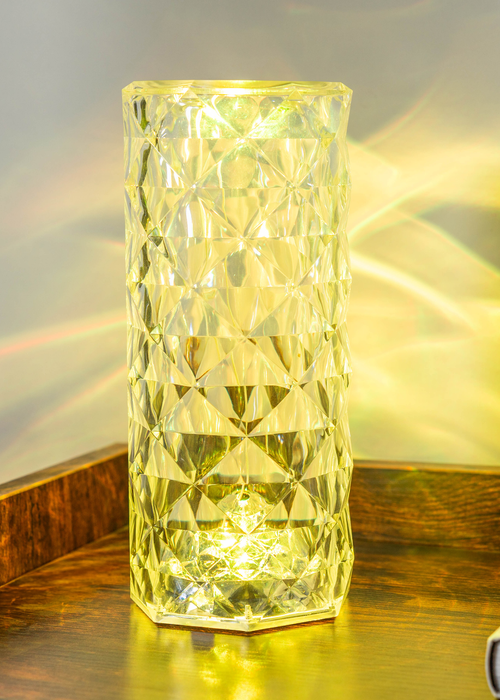 ValueLights Remote Control Colour Changing LED Crystal Style Touch Light (21.5cm x 9cm x 9cm) - One Size Image 3