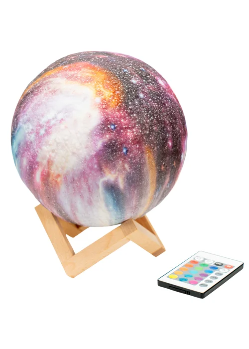 ValueLights Neptune Remote Control Colour Changing LED Planet Lamp (22cm x 18cm x 18cm) - One Size Image 5