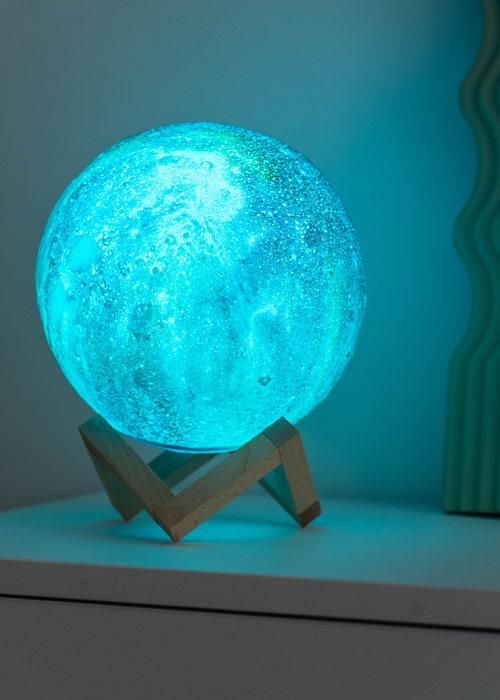 ValueLights Neptune Remote Control Colour Changing LED Planet Lamp (22cm x 18cm x 18cm) - One Size Image 3