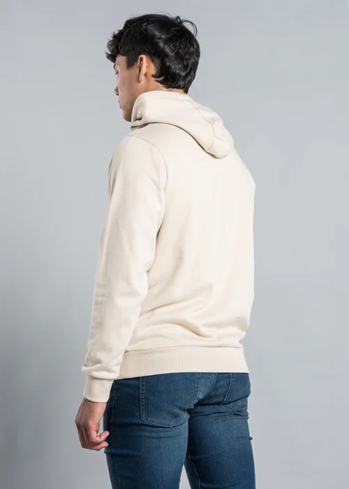 Tokyo Laundry Stone Raised Rubber Print Hoody with Drawcord - S Image 2