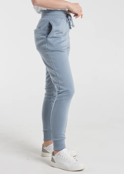 French Connection Blue Cotton Blend Slim-fit Drawstring Joggers - XS Image 4