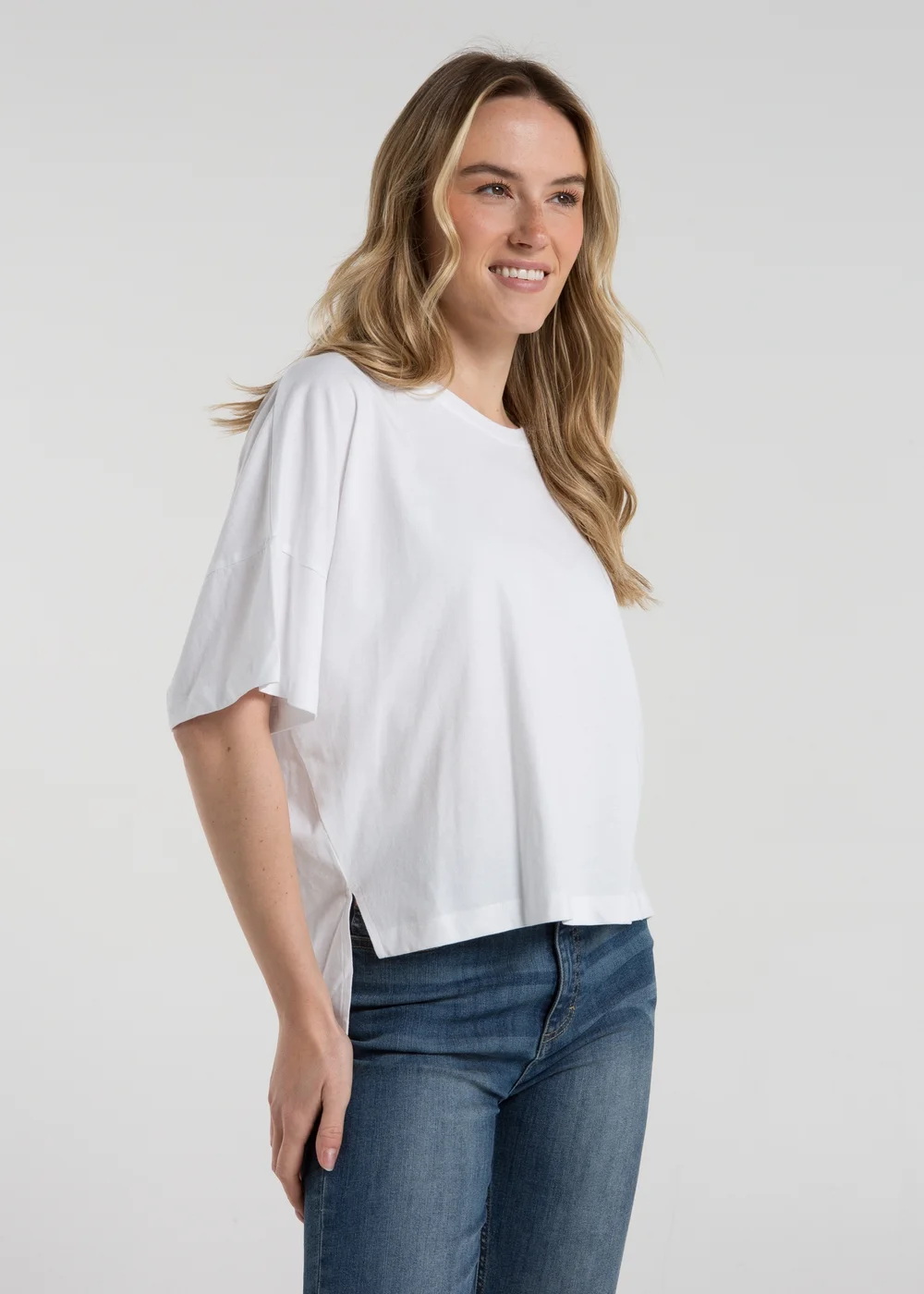 French Connection Navy 3-Pack Cotton Crew Neck Boxy Fit Short Sleeve T-Shirts - Extra small Image 5