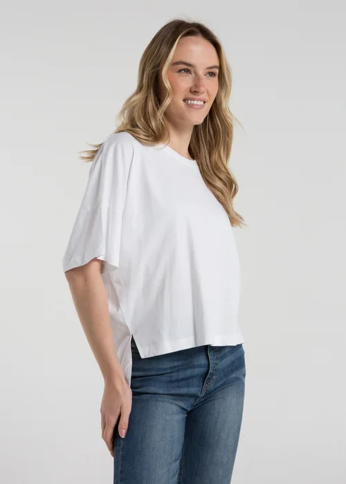 French Connection Navy 3-Pack Cotton Crew Neck Boxy Fit Short Sleeve T-Shirts - Extra small Image 5