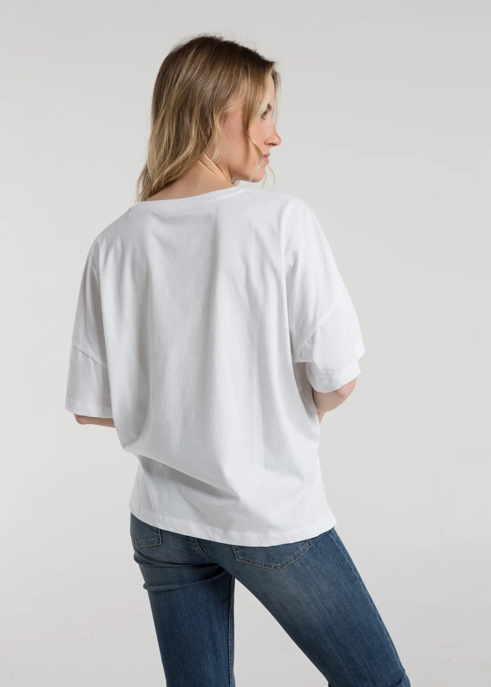 French Connection Navy 3-Pack Cotton Crew Neck Boxy Fit Short Sleeve T-Shirts - Extra small Image 3