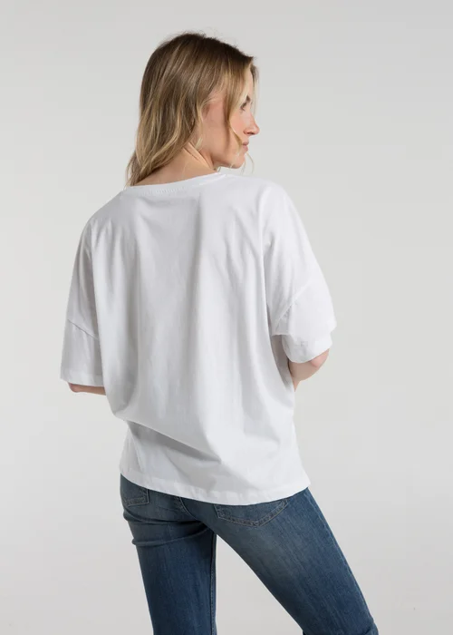 French Connection Navy 3-Pack Cotton Crew Neck Boxy Fit Short Sleeve T-Shirts - Extra small Image 3