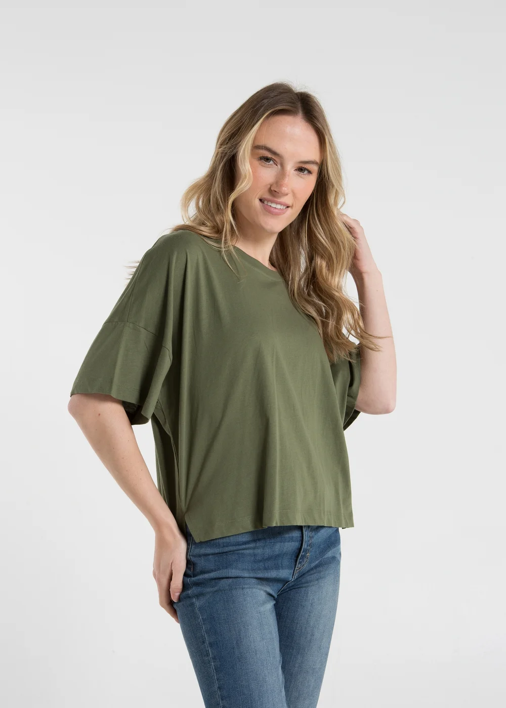 French Connection Navy 3-Pack Cotton Crew Neck Boxy Fit Short Sleeve T-Shirts - Extra small Image 2