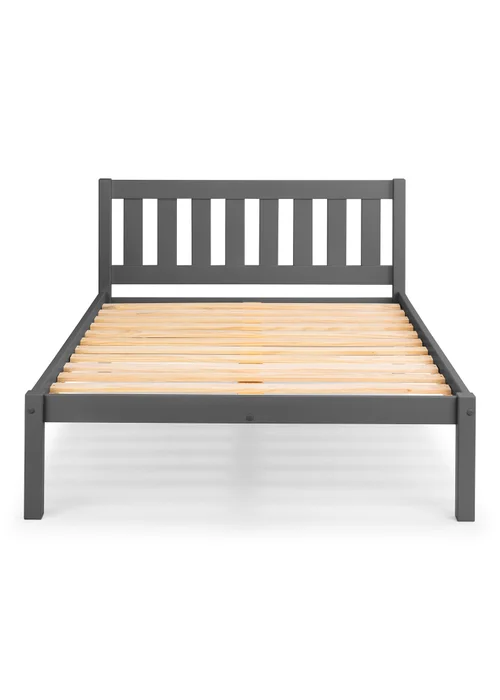 Julian Bowen Anthracite Luna Bed - Single Image 2