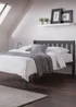 Julian Bowen Anthracite Luna Bed - Single Image 1