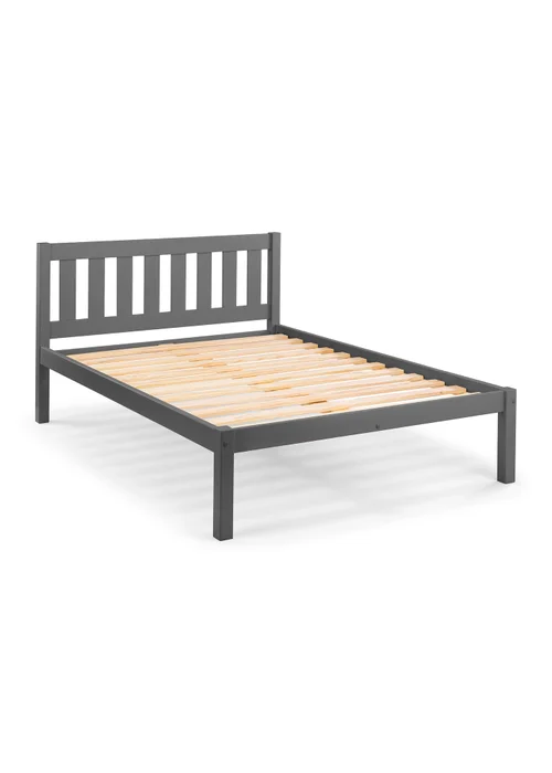 Julian Bowen Anthracite Luna Bed - Single Image 4