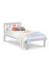 Julian Bowen Dove Grey Luna Bed - Single Image 3