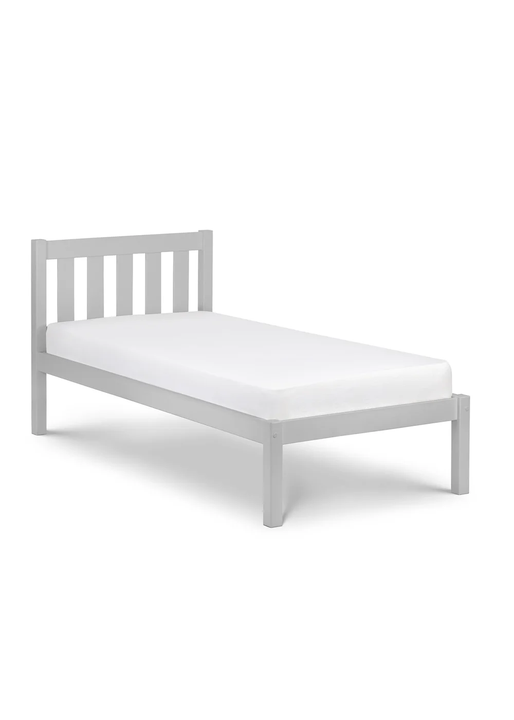 Julian Bowen Dove Grey Luna Bed - Single Image 4