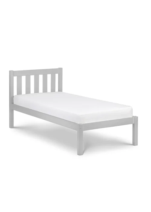 Julian Bowen Dove Grey Luna Bed - Single Image 4