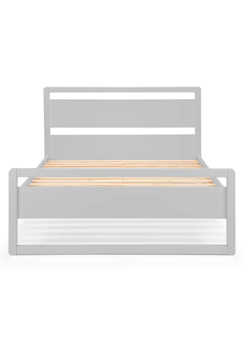 Julian Bowen Dove Grey Venice Bed - Double Image 2