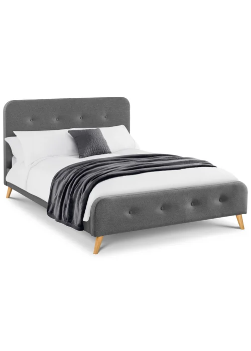 Julian Bowen Grey Astrid Bed - King Image 2