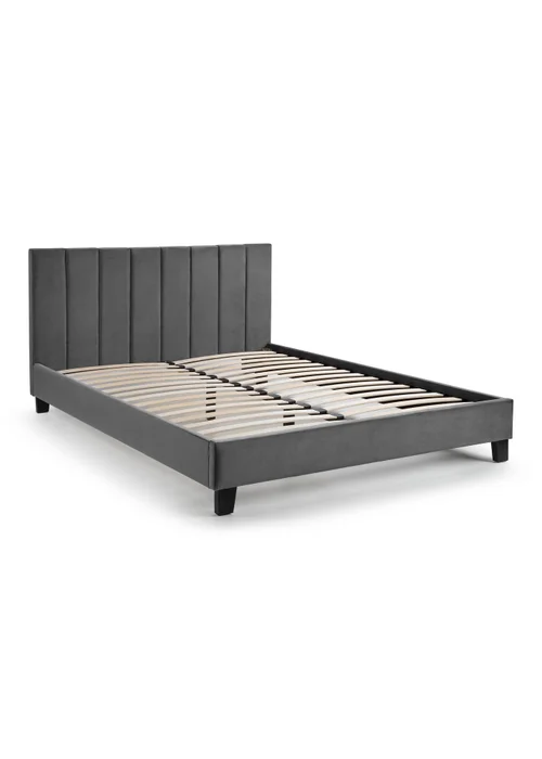 Julian Bowen Grey Rosa Bed - Double Image 4