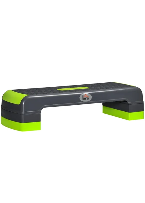 HOMCOM Aerobic Step Three-Level Adjustable Exercise Stepper for Home Office - One Size Image 2