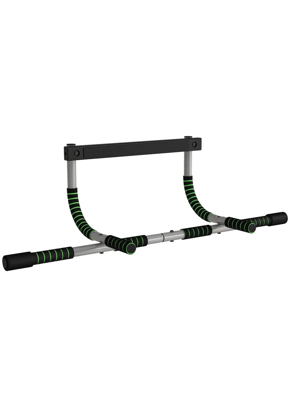 HOMCOM Indoor Fitness Door Horizontal Bar Pull-ups Home Gym Upper Body Workout - One Size Image 1
