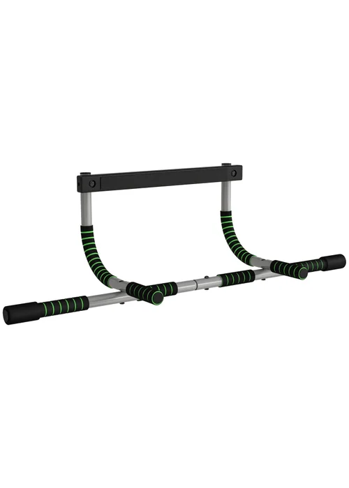 HOMCOM Indoor Fitness Door Horizontal Bar Pull-ups Home Gym Upper Body Workout - One Size Image 1