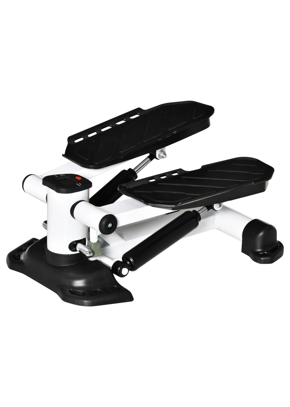 HOMCOM Portable Mini Stepper Step Machine for Home Gym Office Exercise Workout - One Size Image 1