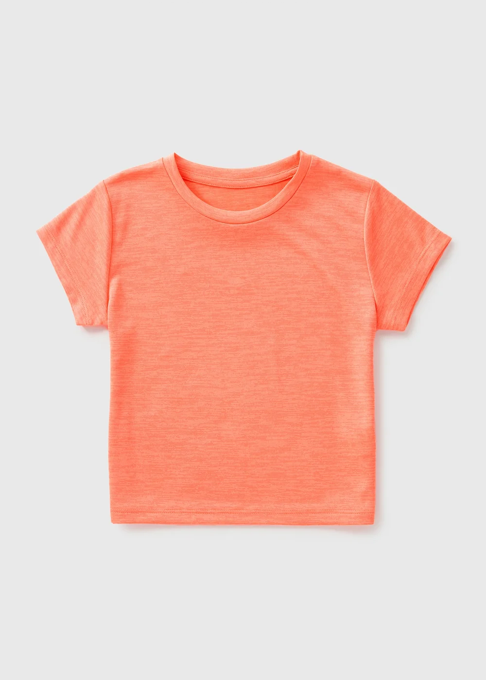 Girls Orange Sports T-Shirt (7-15yrs) - 7 Yrs Image 1