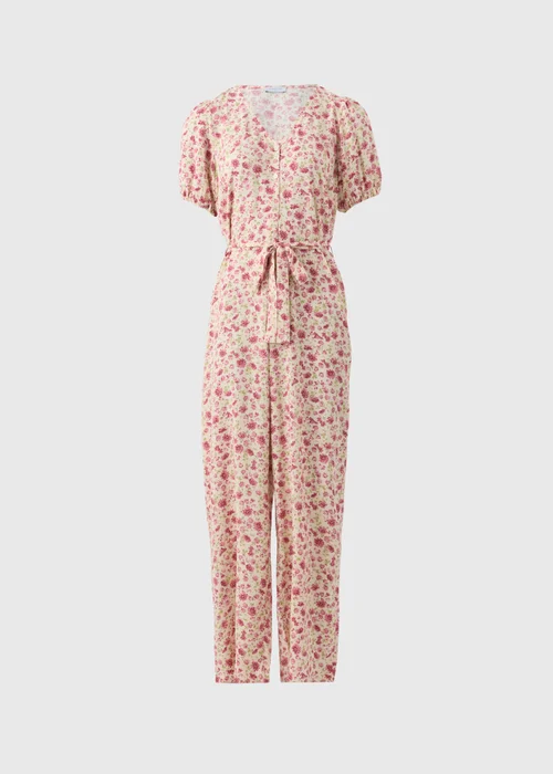 Pink Floral Jumpsuit - 8 Image 4