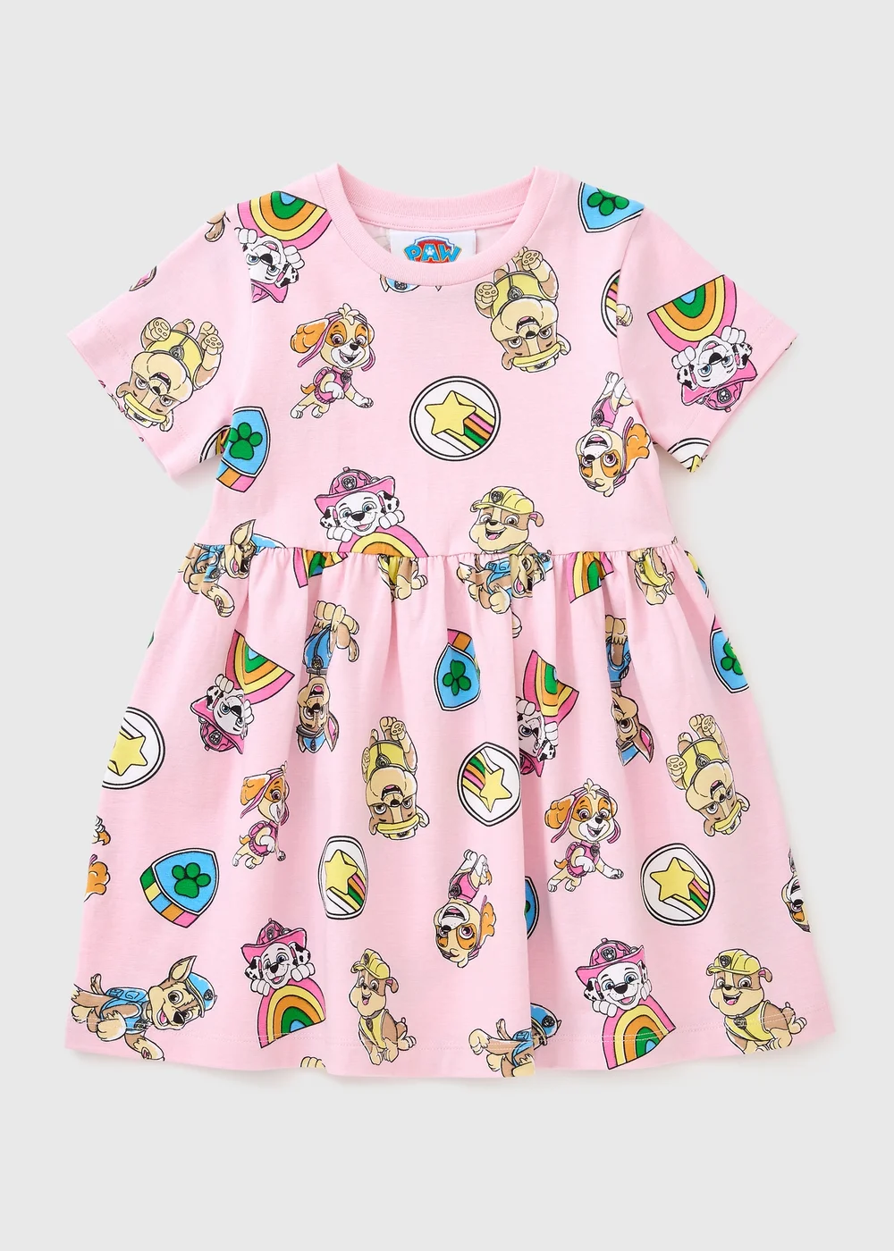 Girls NSPCC Pink Paw Patrol Dress (1-7yrs) - 1-1.5 Yrs Image 1