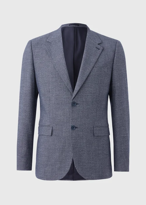 Taylor & Wright Burford Blue Slim Fit Jacket - 34 Chest Regular Image 5