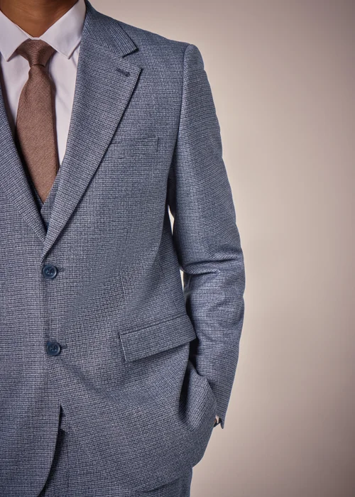 Taylor & Wright Burford Blue Slim Fit Jacket - 34 Chest Regular Image 3