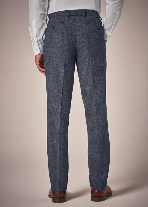 Taylor & Wright Burford Blue Slim Fit Trousers - 40 Waist 31 Leg Image 2