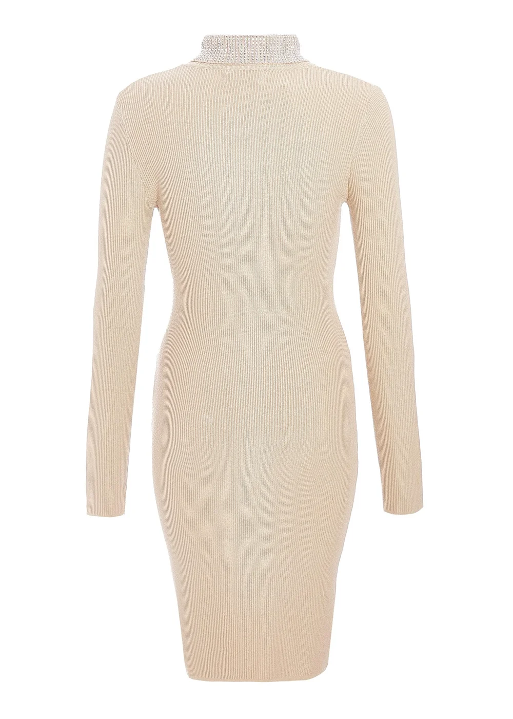 Quiz Stone Diamante Roll Neck Dress - S Image 5