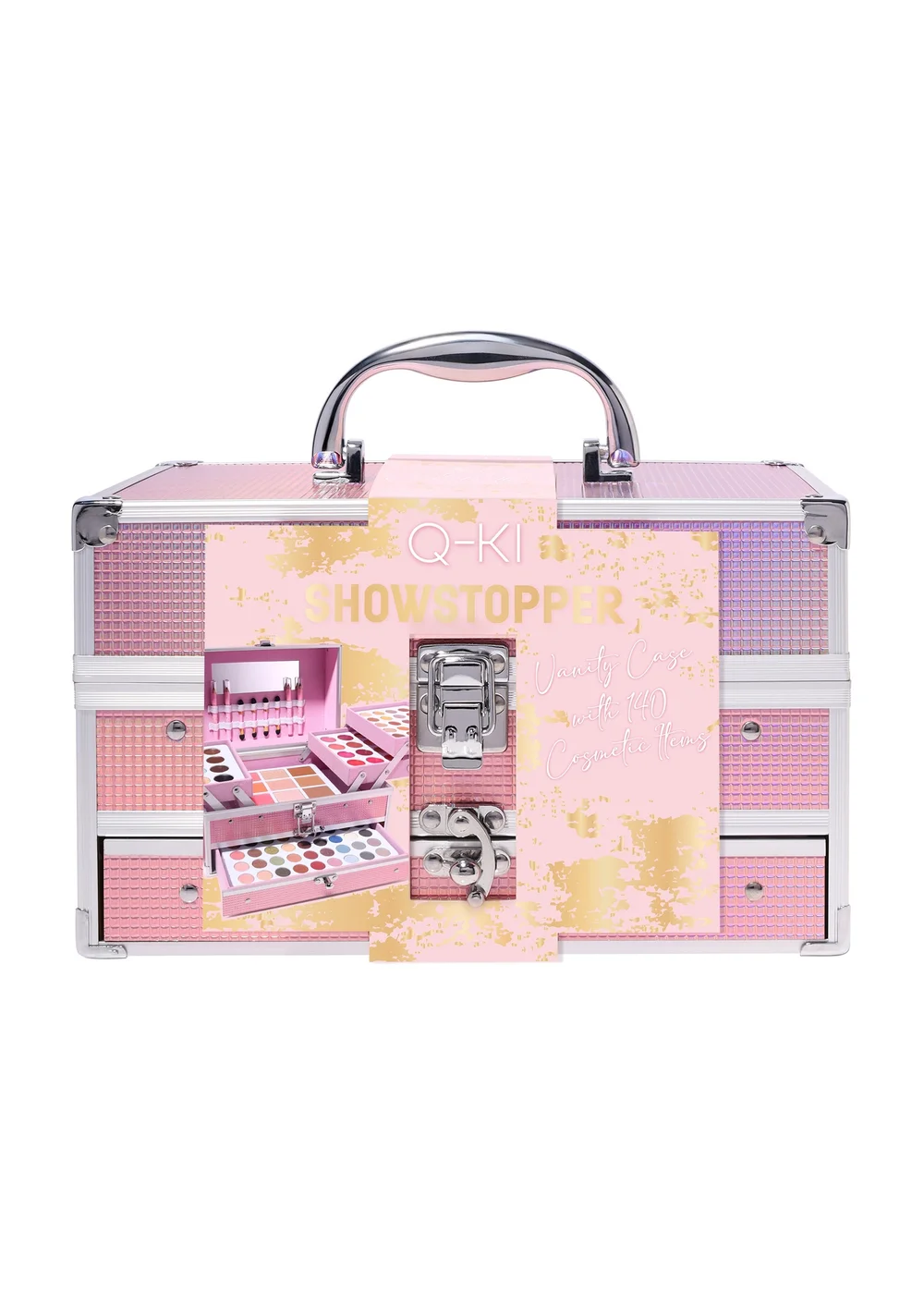 Q-KI Showstopper Makeup Vanity Case - One Size Image 2