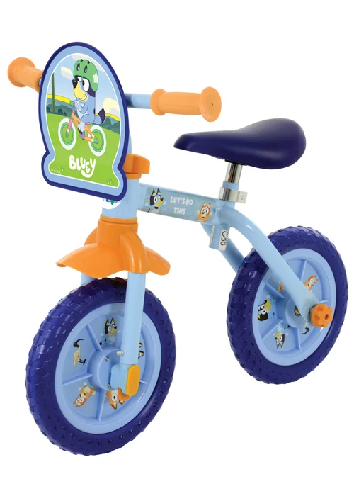 Bluey 2 in 1 10" Training Bike - One Size Image 2