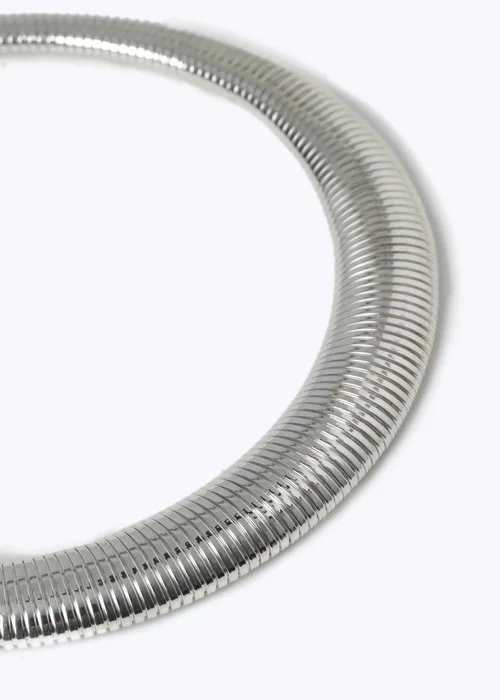 Muse Silver Ridge Torq Necklace - One Size Image 2