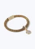 Muse Bronze Rhinestone Jelly Bracelet - One Size Image 2