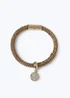 Muse Bronze Rhinestone Jelly Bracelet - One Size Image 1