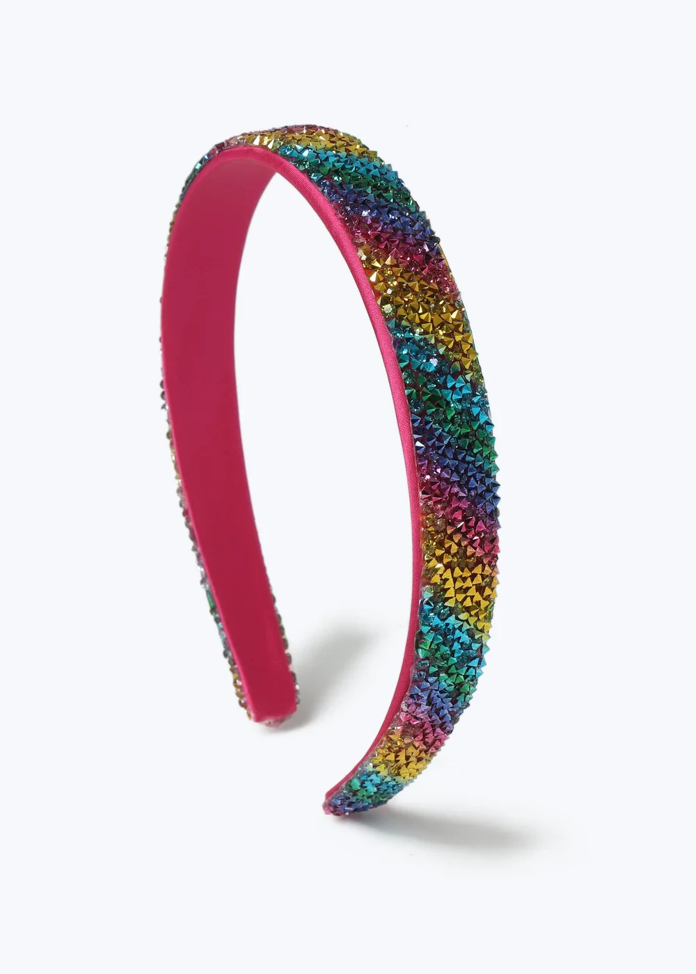 Muse Multicolour Rhinestone Headband - One Size Image 1