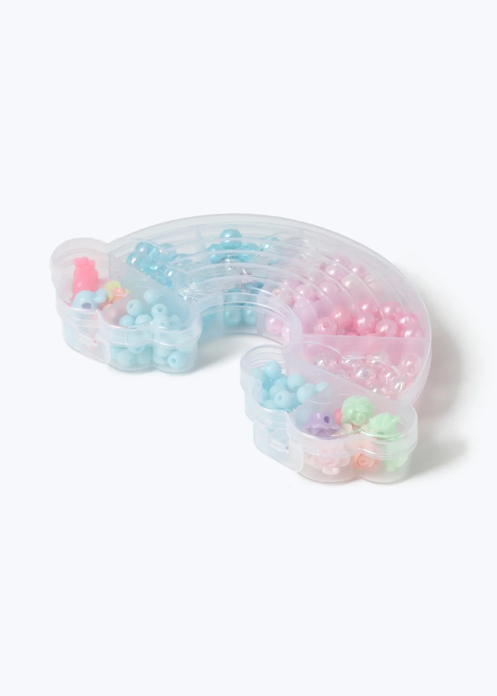 Muse Multicolour Make Your Own Rainbow Box Hair Beads - One Size Image 2