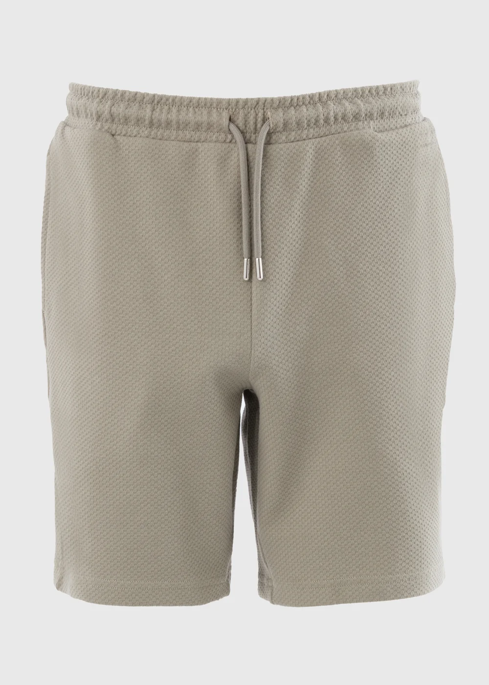 Sage Textured Smart Co Ord Shorts - S Image 4