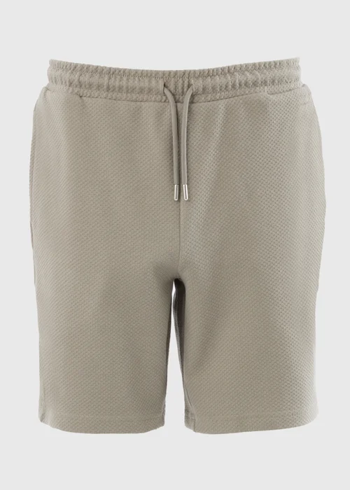 Sage Textured Smart Co Ord Shorts - S Image 4