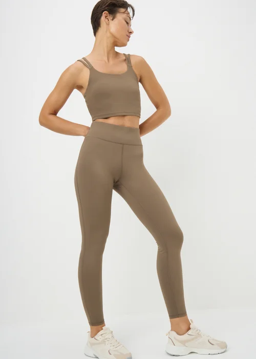 Souluxe Mocha Long Leggings - 8 Image 2