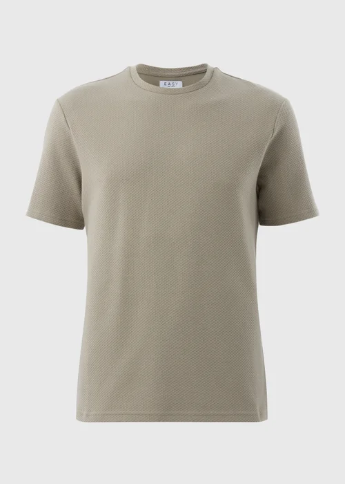 Sage Textured Smart T-Shirt - S Image 4