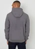 Threadbare Dark Grey Hooded Lightweight Jacket With Stretch - 2XL Image 2