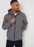 Threadbare Dark Grey Hooded Lightweight Jacket With Stretch - 2XL Image 5