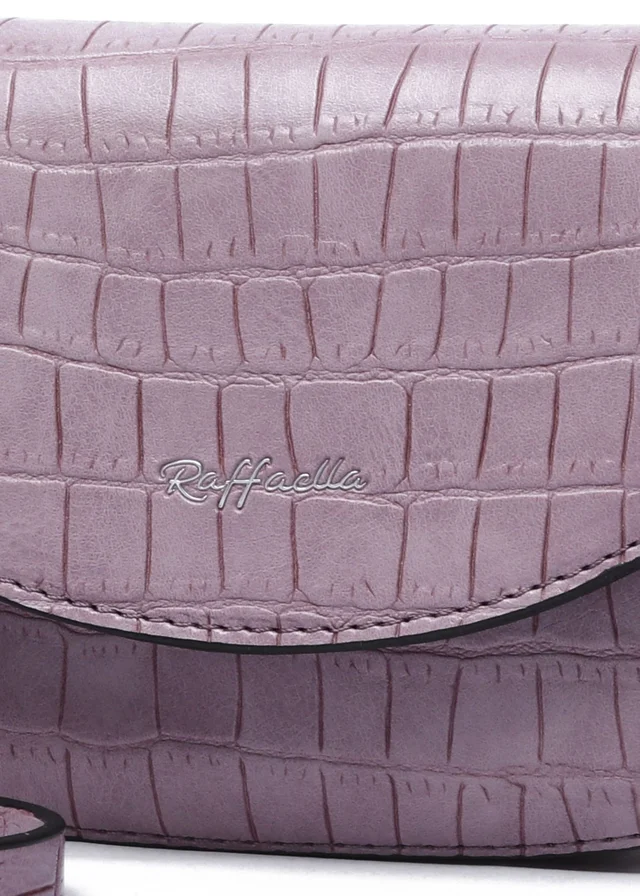 Raffaella Purple Cross Body Phone Bag