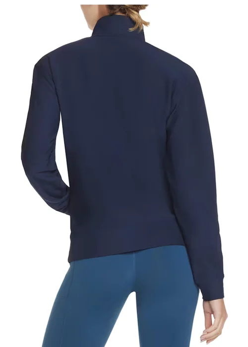 Skechers Navy GoLuxe Quarter Zip Pullover - Small Image 2