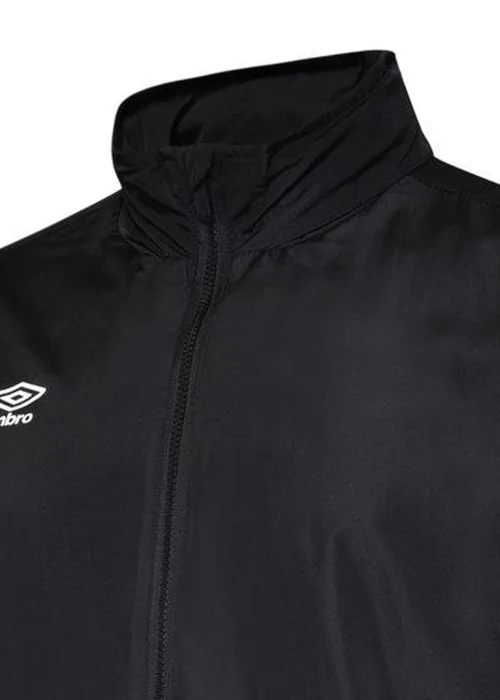 Umbro Black Club Essential Light Waterproof Jacket - S Image 3